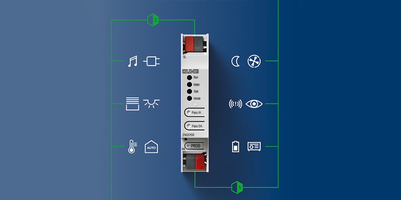 KNX Bereichs- und Linienkoppler bei Pfaffenberger GmbH in Hemhofen